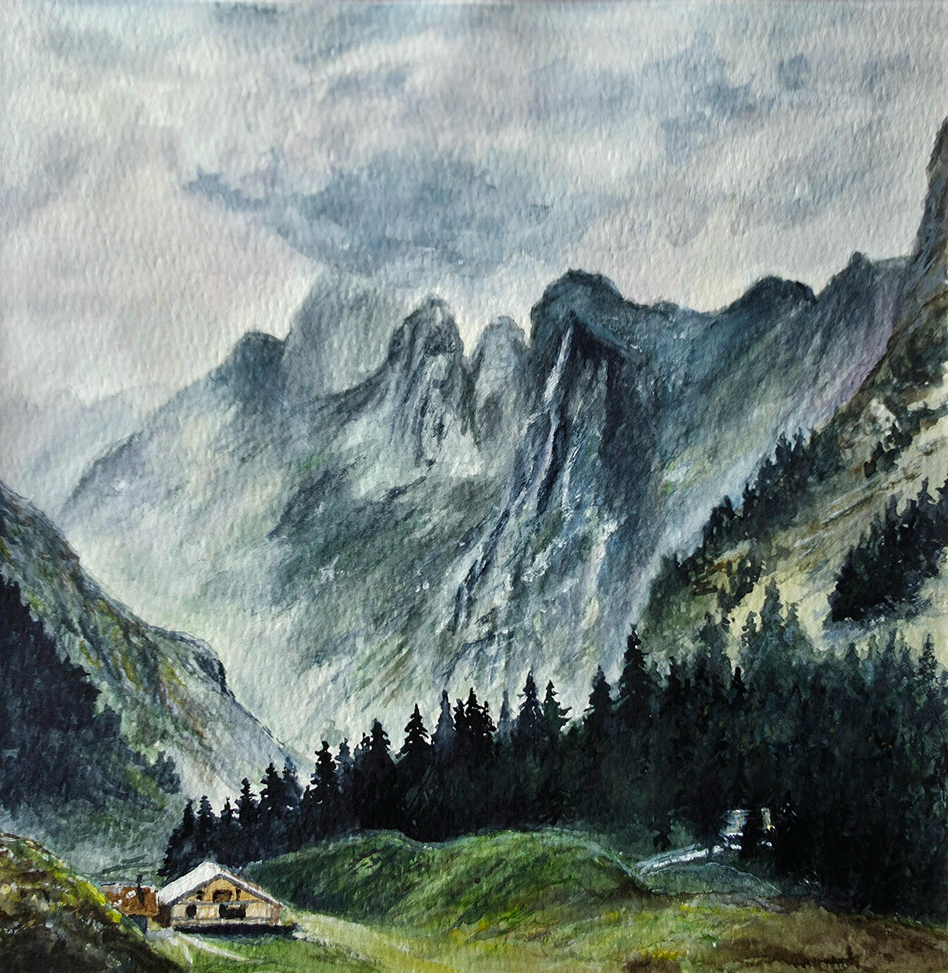 Paysages suisses détaillés